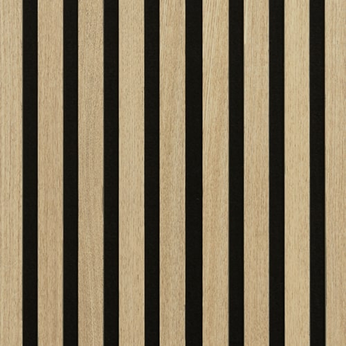 Acoustic Wood Panel 244x60 cm Harmony Basic - Ash