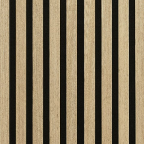 Acoustic Wood Panel 244x60 cm Harmony Basic - Ash