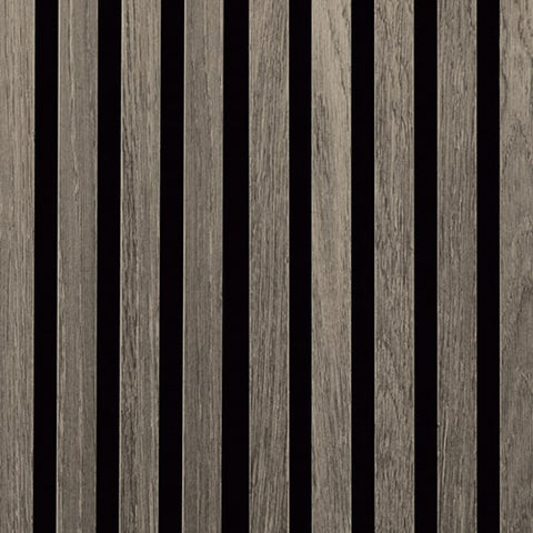 Acoustic Wood Panel 244x60 cm Harmony Basic - Grey Oak