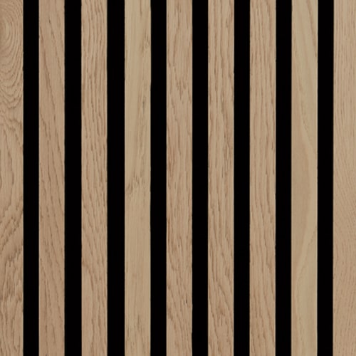 Acoustic Wood Panel 244x60 cm Harmony Basic - Light Oak