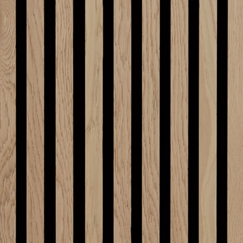 Acoustic Wood Panel 300x60 cm Harmony Premium - Light Oak